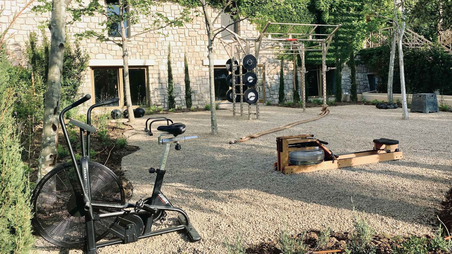 Coast Premium Ltd design sani beach resort outdoor gym